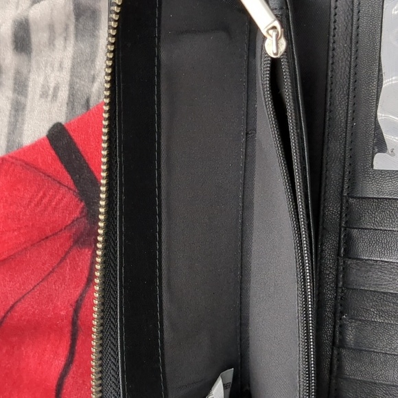 Lucky brand black leather wallet - Picture 11 of 12